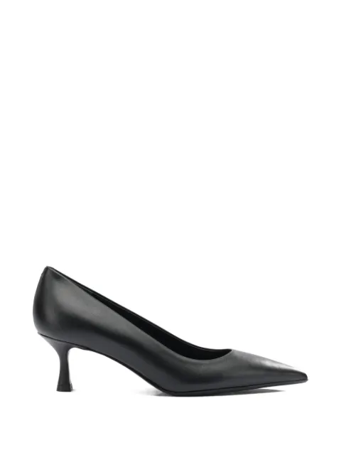 Sergio Levantesi pointed leather pumps Black ELLE6TRYDENERO