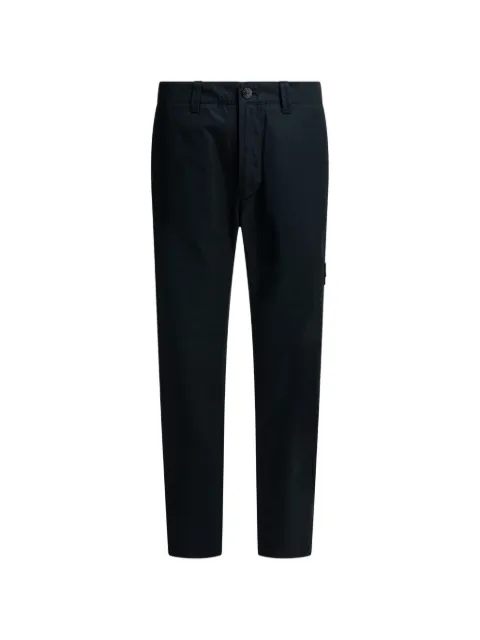 Stone Island patch pocket trousers Black L1S153100018S0F01