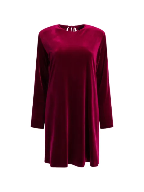 Semper open back tie dress Red 45874385RUBINO