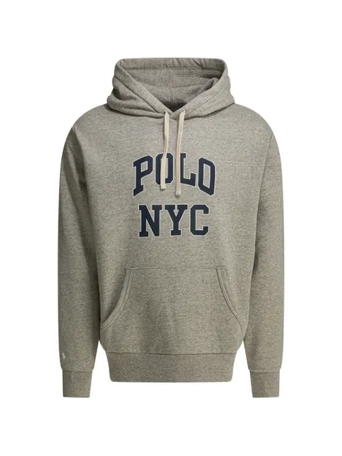 Polo Ralph Lauren logo-print hoodie Grey 710A13245003