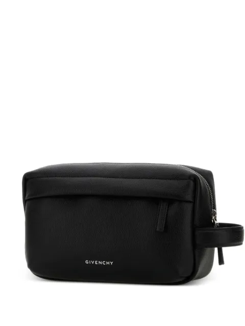Givenchy grained leather wash bag Black BK60FWK18A