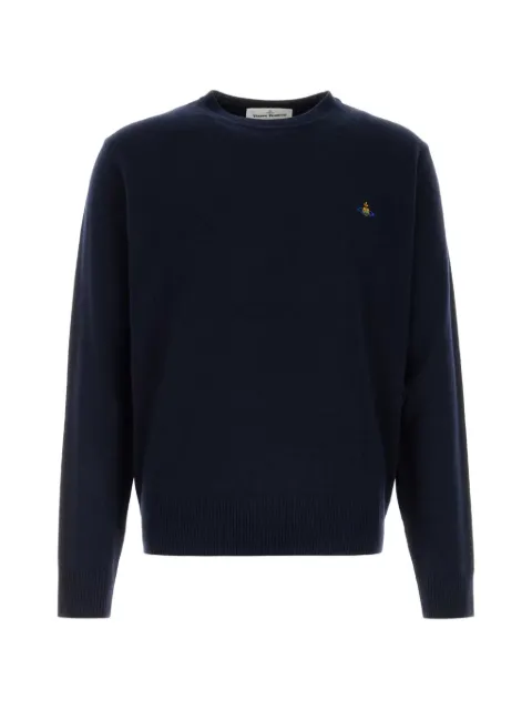 Vivienne Westwood Alex crew-neck sweater Blue 2701002TY0018