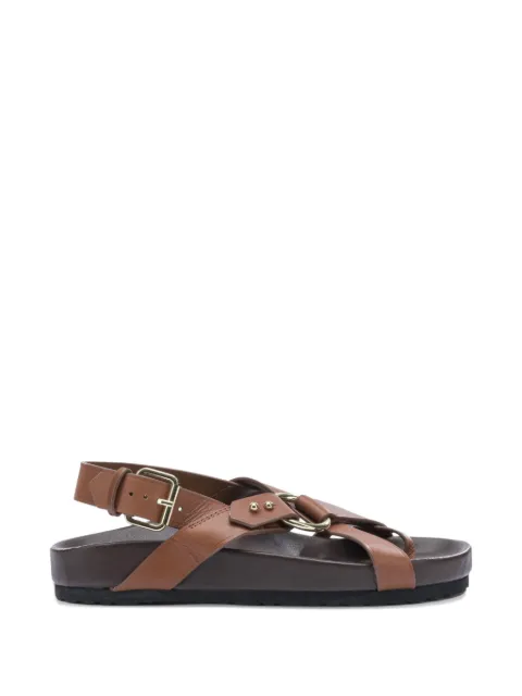 Soeur Mexico buckle sandals Brown CHA0802MEXICOMAR1421S