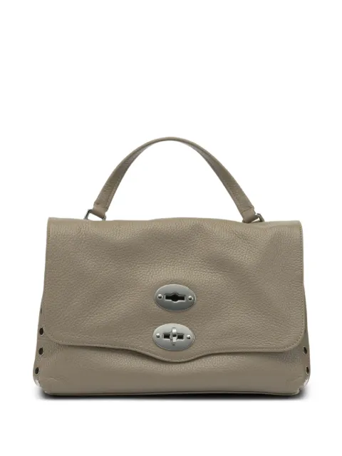 Zanellato S Postina rivet-detailed tote bag Grey 0680100040000Z0160S