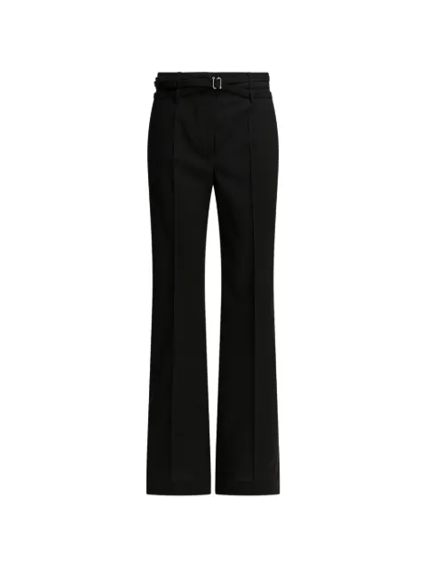 Max Mara belted tailored trousers Black 2612131011600