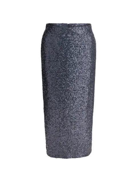 Semper sequinned pencil skirt Grey 45204404PIOMBO