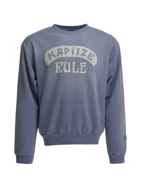 KAPITAL graphic-print sweatshirt Blue K2511LC160POWDERBLUE