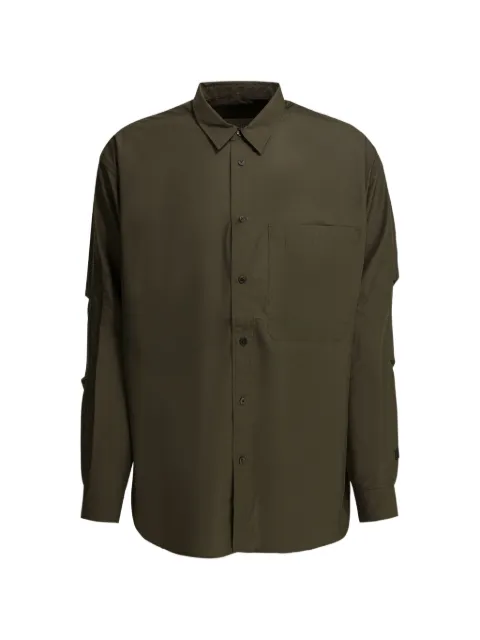 DAIWA PIER39 pocket button shirt Brown 8811006070426