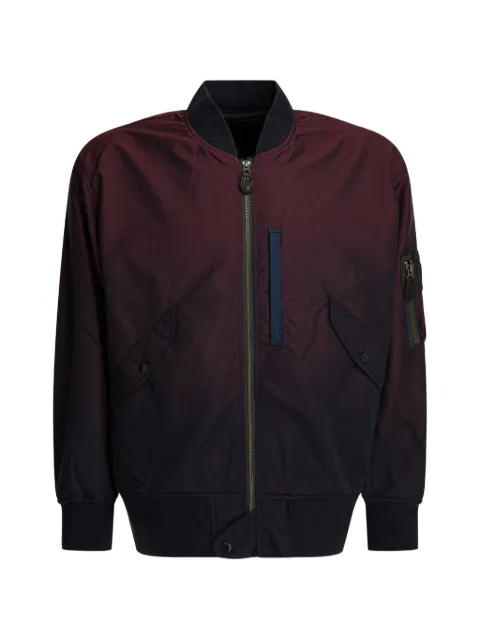 BEAMS PLUS zip-up bomber jacket Blue 3818084413979