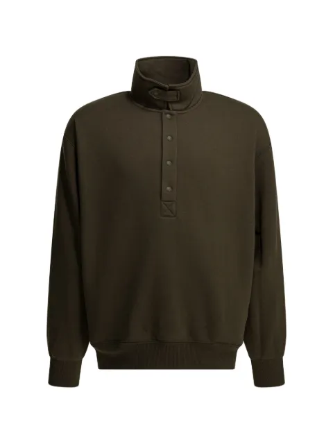 DAIWA PIER39 button high-neck sweatshirt Green 8813004570426