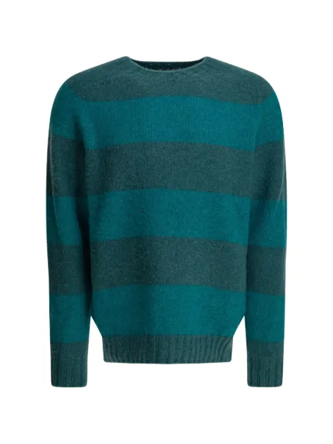 BEAMS PLUS striped knitwear Green 3815025831975