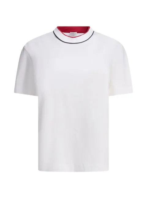 Brunello Cucinelli short sleeve T-shirt White M0T81VT500C159