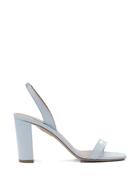 Aquazzura slingback heeled sandals Blue SNBMIDS0NAPBAL