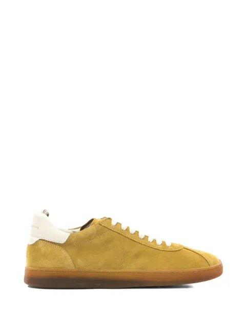Officine Creative Destiny 101 lace-up panelled sneakers Yellow HALO001LCACHGIANOMIN