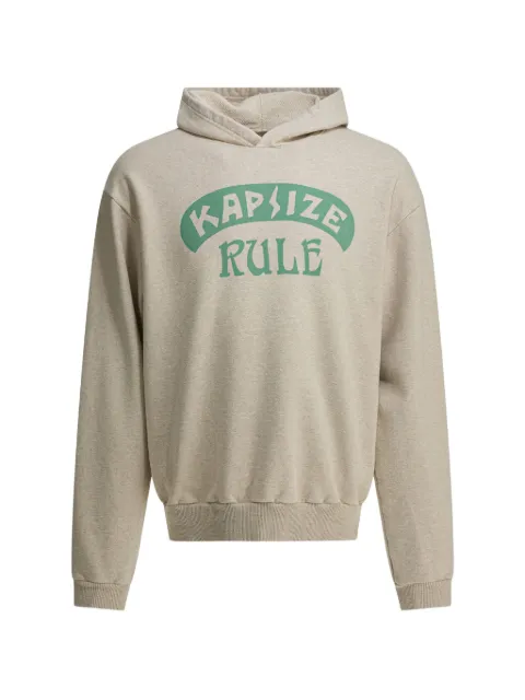 KAPITAL graphic-print hoodie Neutrals K2511LC161TOPECR