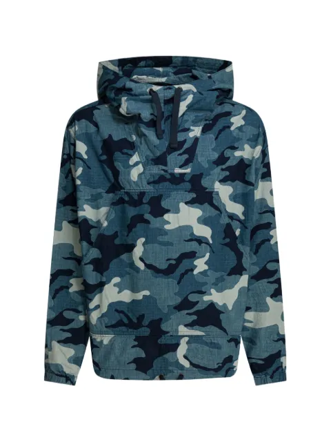 BEAMS PLUS camouflage hoodie Blue 3818084679178