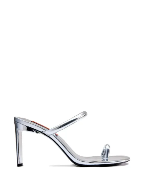 Simon Miller Pipe metallic sandals White F3409137