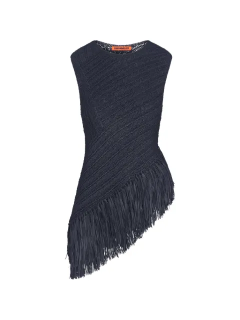 Simon Miller Beja crochet fringe blouse Black W72614139