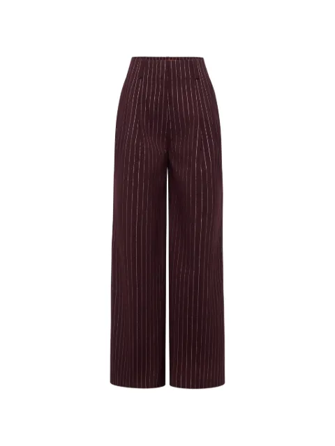Simon Miller Bloo pinstripe trousers Red W0333250