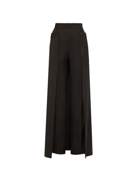 NISSA detachable skirt wide-leg trousers Black P16135
