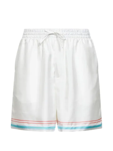 Casablanca elasticated-waist shorts White MSP26TR39902