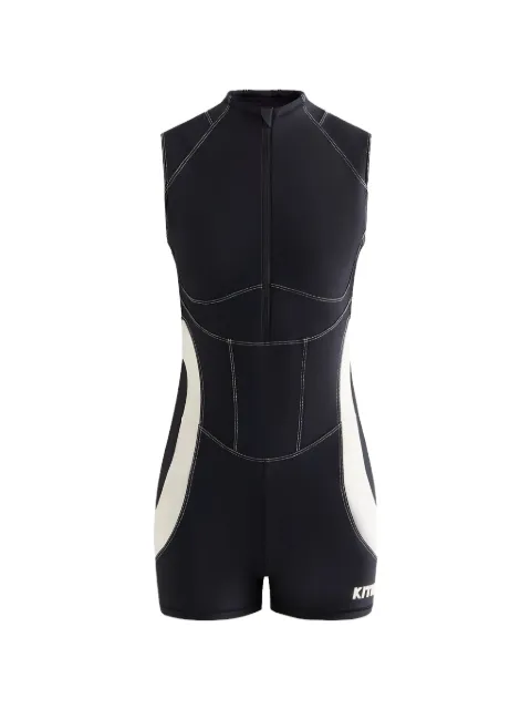 KITH Sora seamed zip playsuit Black KITH49