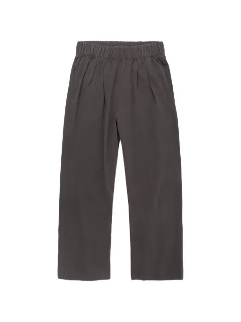 Les Tien elastic-waistband track pants Grey WHV3038