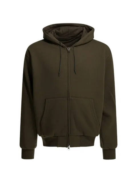 DAIWA PIER39 zip-fastening hoodie Brown 8813004670426