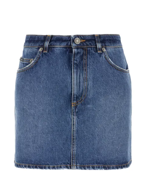 Dolce & Gabbana denim pocket skirt Blue F4C6NDGBOB3