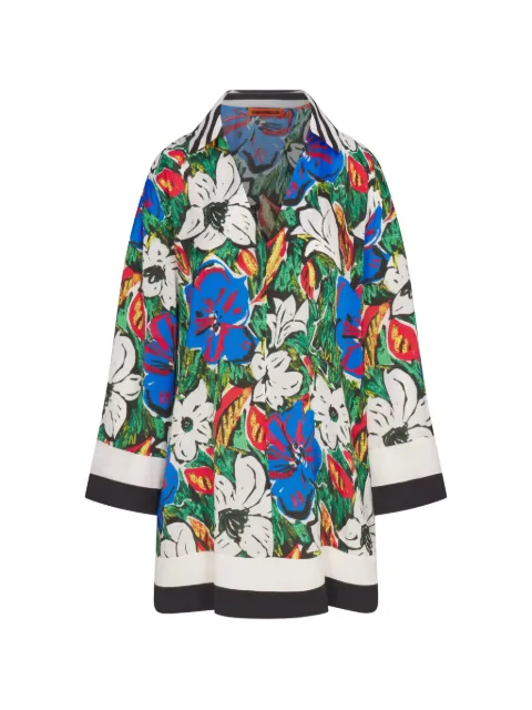 Simon Miller Diaz floral-print mini dress Green W46133116