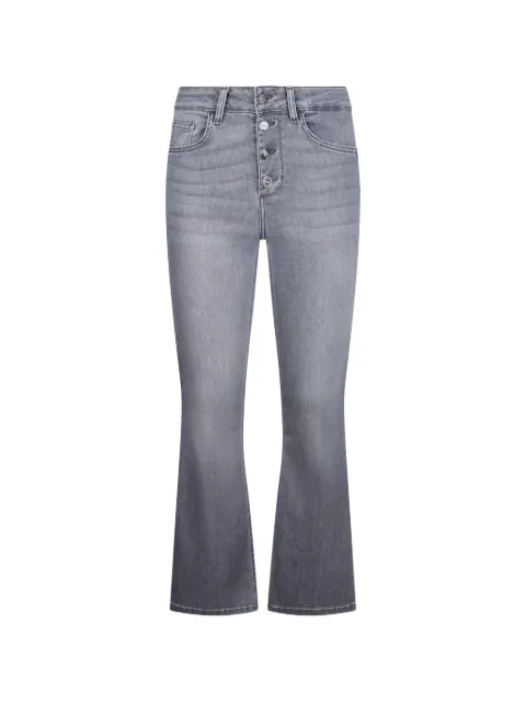 LIU JO high-rise five-pocket jeans Grey UA6040D0305
