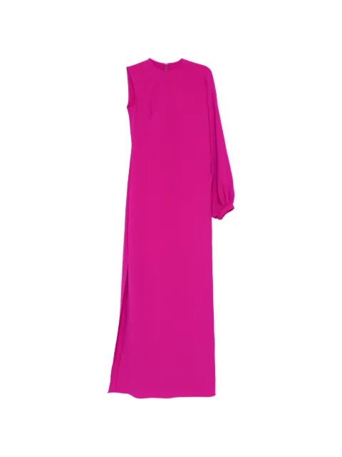 Amsale one-shoulder maxi dress Pink P943P