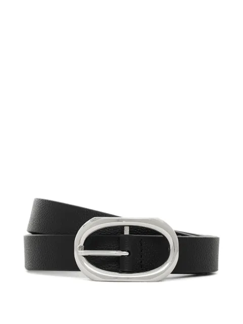 ANINE BING Small Signature Link belt Black A1212205