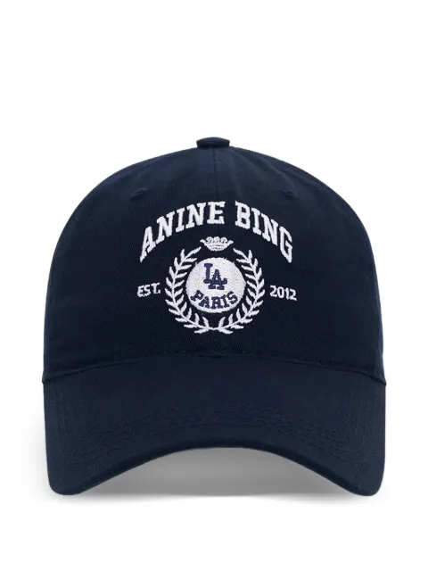 ANINE BING Jeremy baseball cap Blue A1212495BEL1