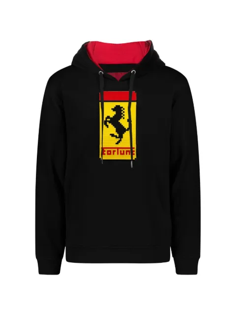 Mostly Heard Rarely Seen 8-Bit horse fortune hoodie Black MHEB02BFKH11