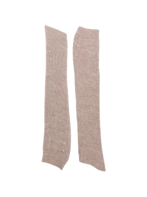 Maison Martin Margiela Pre-Owned 2010s embellished gloves Neutrals MM380AKL