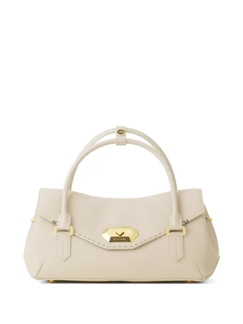 Lanvin logo-detail tote bag Neutrals LWBGBCLOGRCAE26