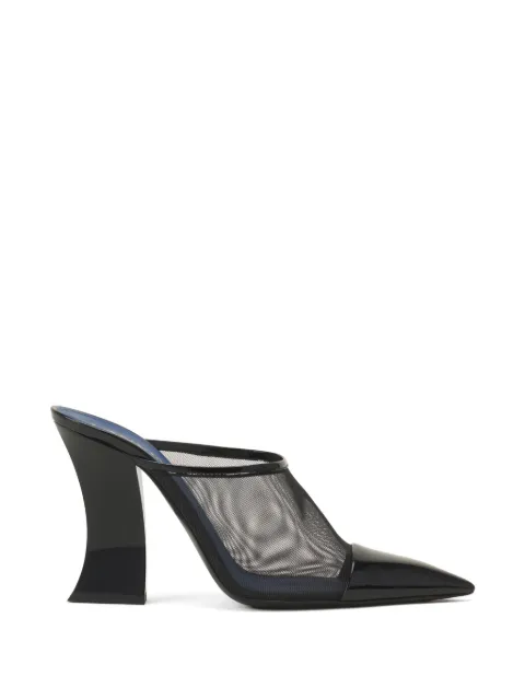 Lanvin mesh pointed pumps White FWPUMS19MEVEE2610