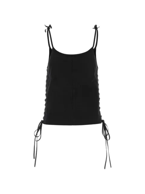Balenciaga tie-detail strap top Black 857301TQP13