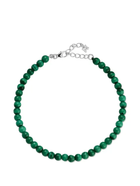 Mateo 4mm malachite bracelet Green 4MMMALACHITEBEADEDBRACELETSS