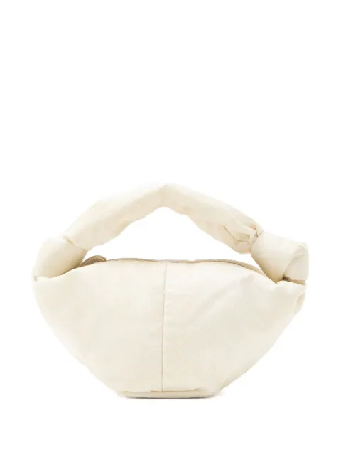Bottega Veneta Pre-Owned Intrecciato Double Knot mini bag White 41013431009352
