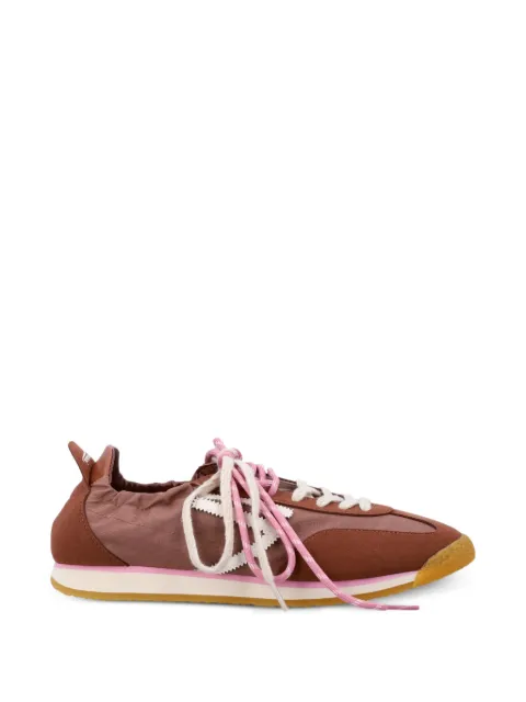 Puraai panther leather sneakers Grey PU602P026