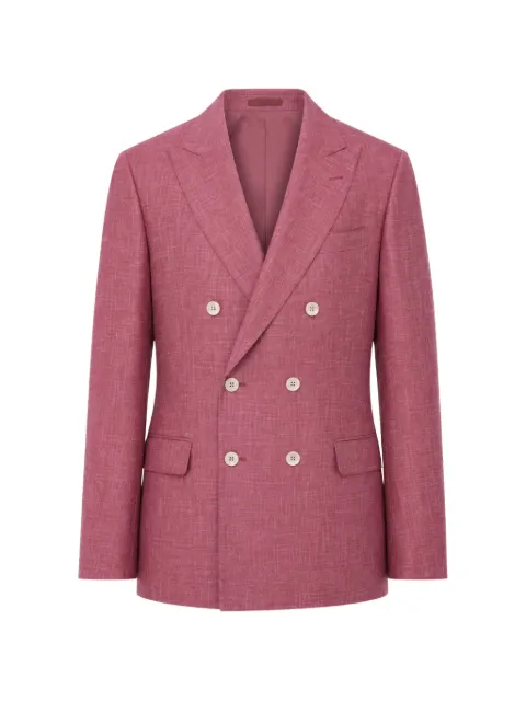 Brunello Cucinelli double-breasted suit Red MZ401LDPHC001