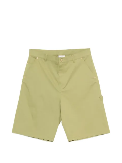 Drôle De Monsieur five-pocket shorts Green JBS167CO214