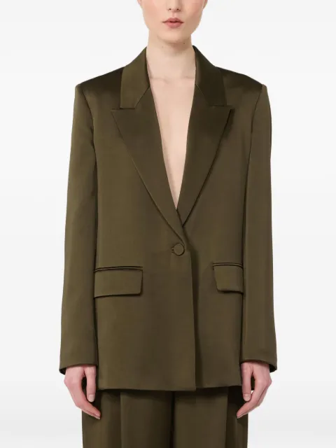 Max Mara Envers satin blazer Green 2616041023600