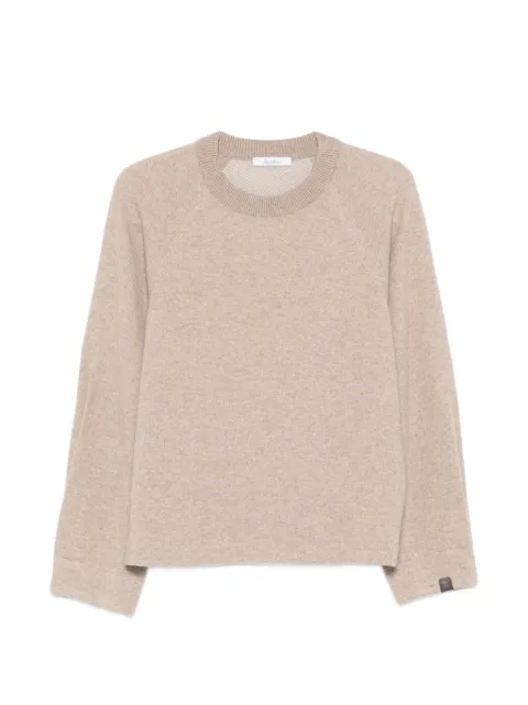 Max Mara crew-neck knitted sweater Neutrals 2611921048600