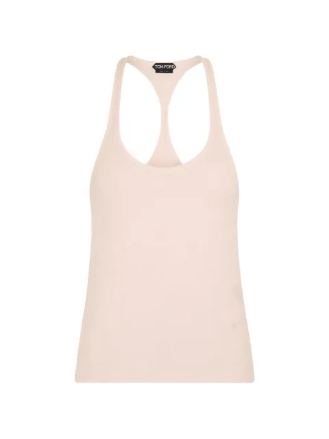 TOM FORD racerback tank top Pink TSJ634JEX183PCU