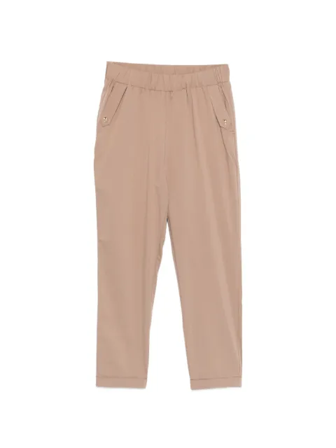 LIU JO cuffed trousers Neutrals TA6255TS922