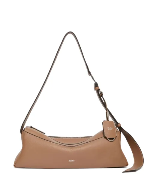 Max Mara leather east west shoulder bag Neutrals 2614511131600
