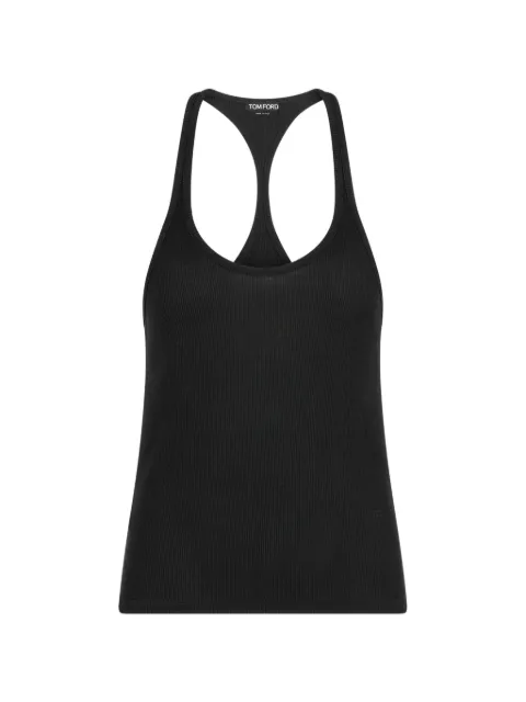 TOM FORD racerback tank top Black TSJ634JEX183NAA